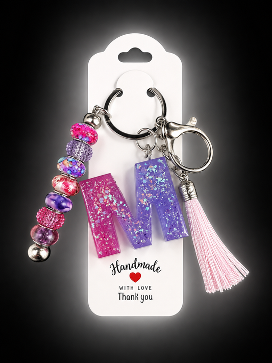 Personalized Alphabet Keychain