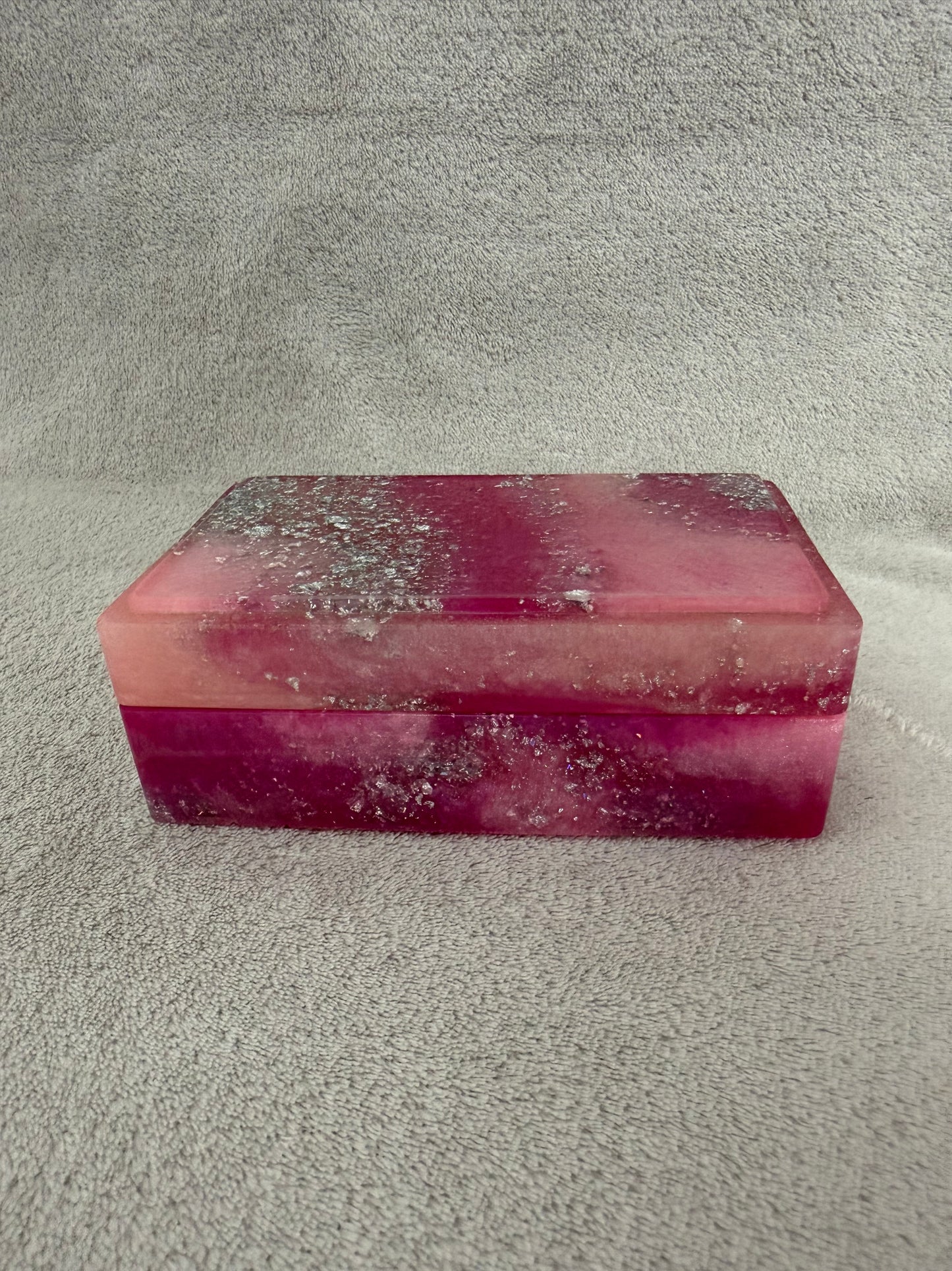 Pink Nebula Keepsake Box