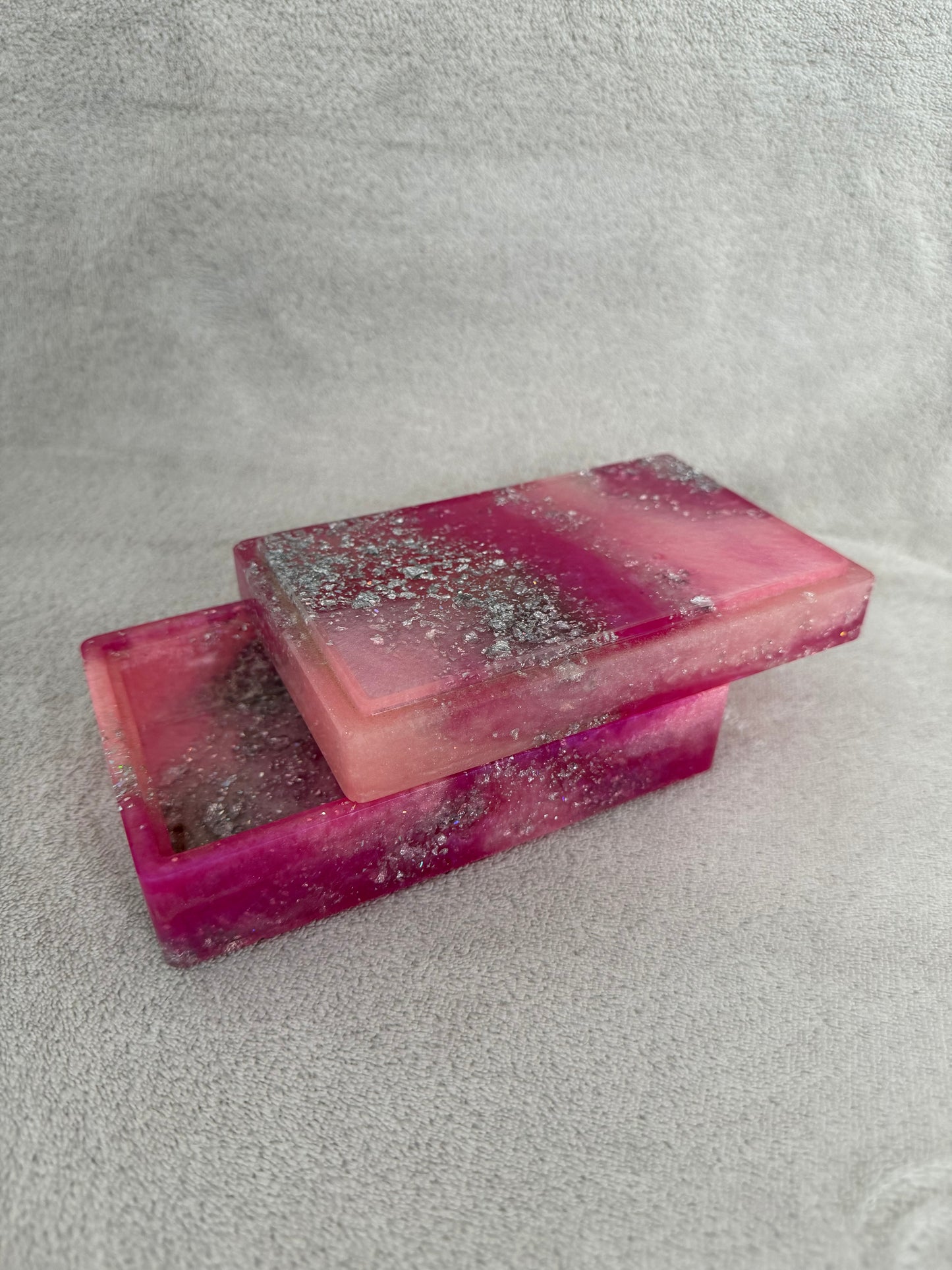 Pink Nebula Keepsake Box