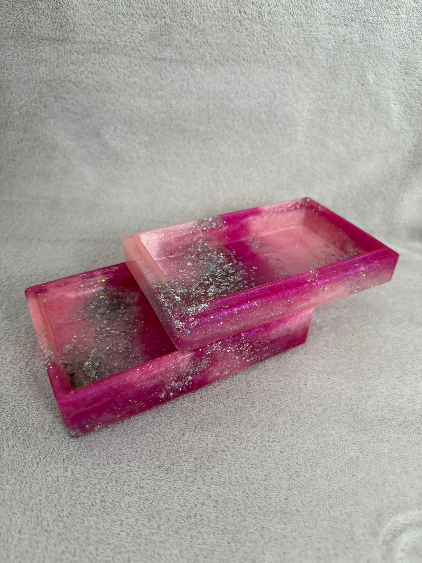 Pink Nebula Keepsake Box