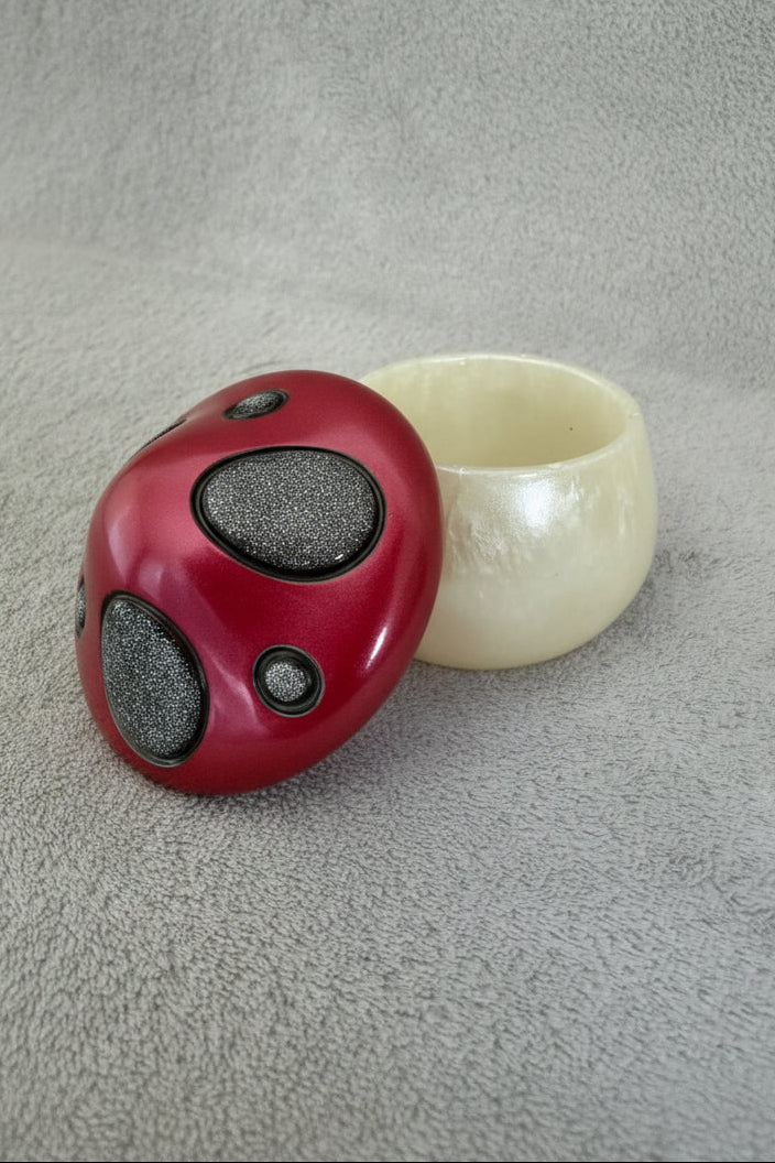 Handmade Mushroom Trinket Jar