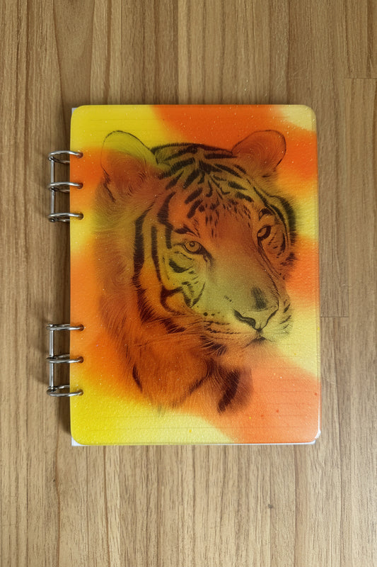 Tiger Spirit Handmade Notebook