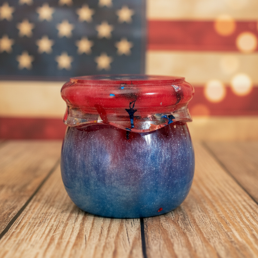 American Confetti Trinket Jar