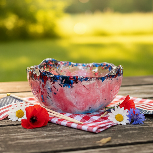 Patriotic Stardust Bowl