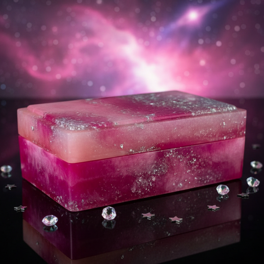 Pink Nebula Keepsake Box